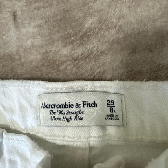 Abercrombie & Fitch the 90s straight ultra high rise jeans size 29/8 - Picture 3 of 3